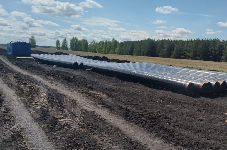 В Омской области началось строительство газопровода-отвода для газификации Тарского района