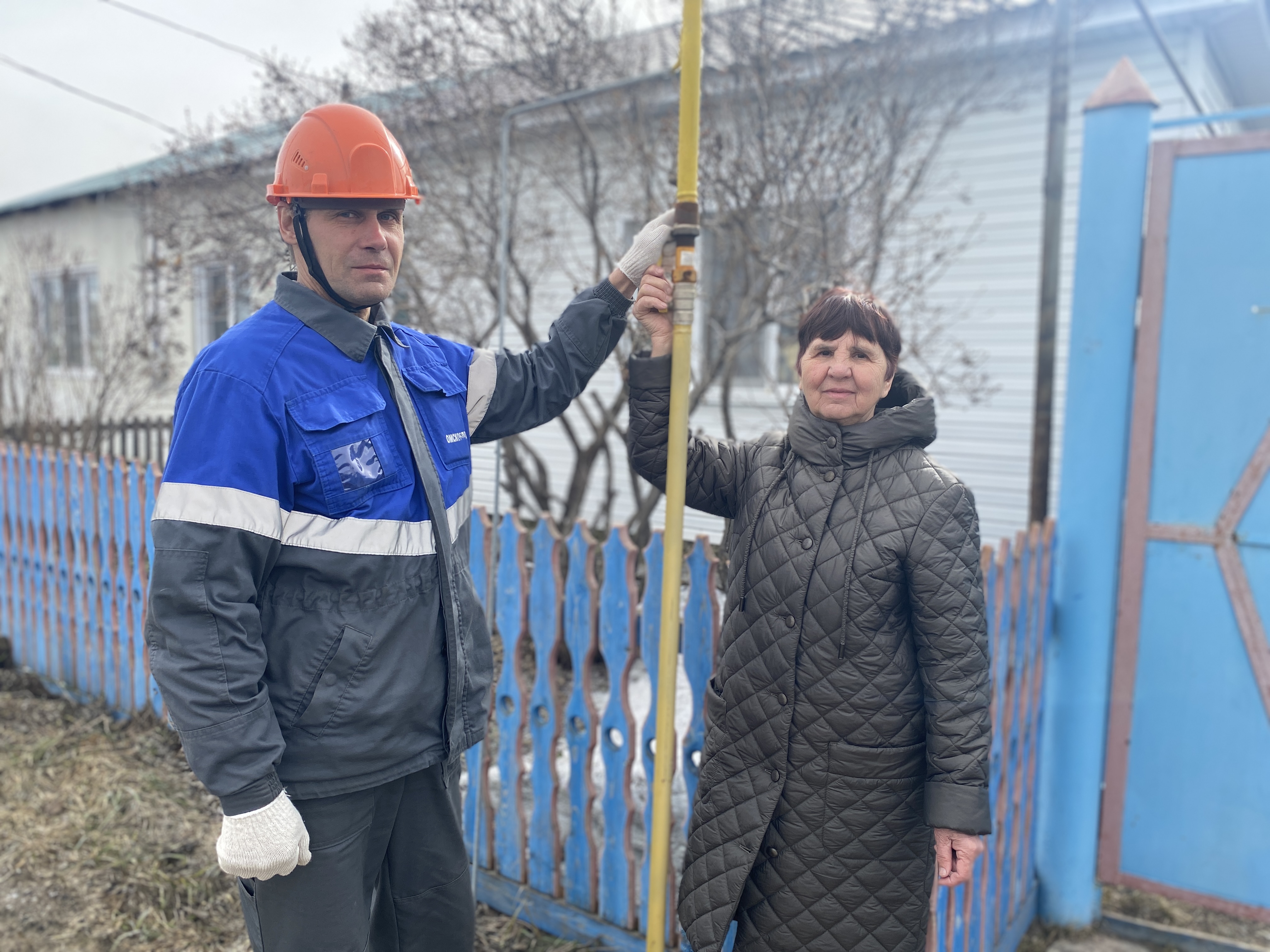 В Омской области газифицировано село Юрьево