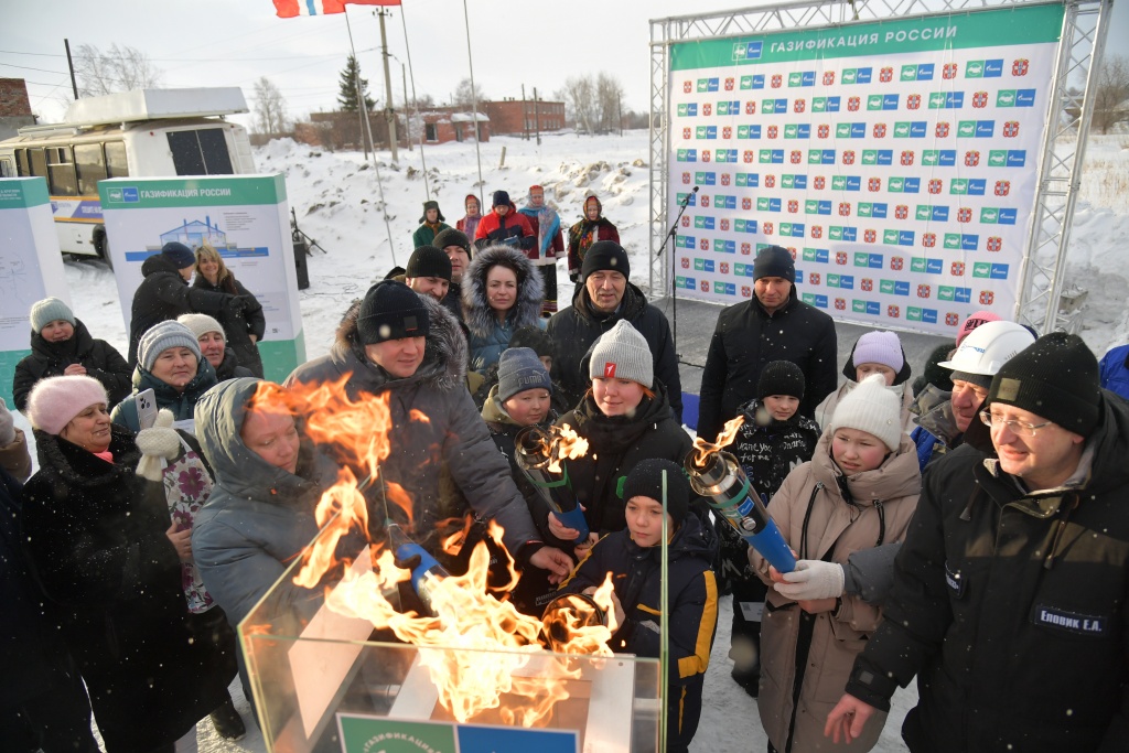 В Омской области завершено строительство межпоселкового газопровода